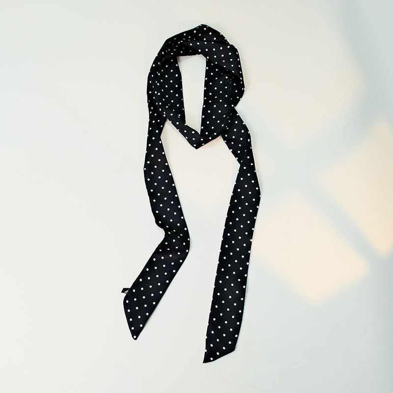Polka Dot Silk Scarf - DippedShop Wholesale - #0371