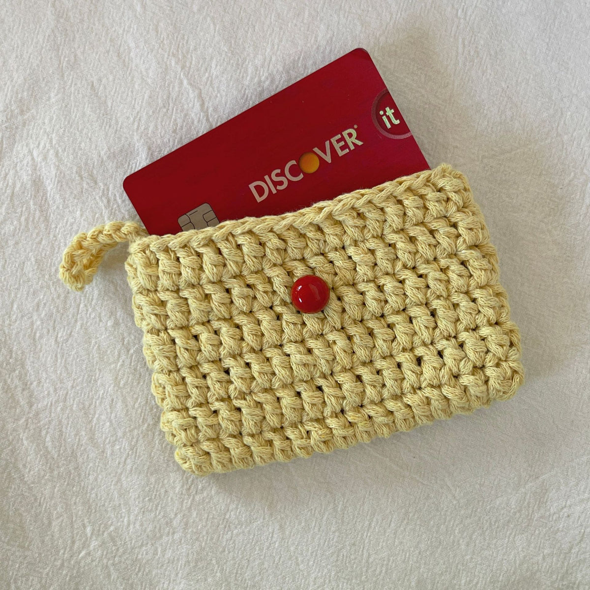 Crochet Mini Coin Purse - DippedShop Wholesale - #2963