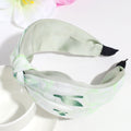 Cute Floral Print Bowknot Wide Headband MK2PIM6W6HBD77