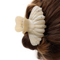 Fashion 3D Shell Medium Acetate Hair Claw 8AS6HCP272L