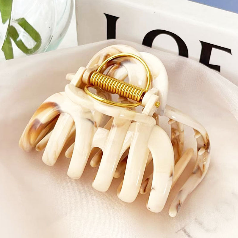 Simple Large Octopus Strong Hold Hair Claw 6W6HCP1664