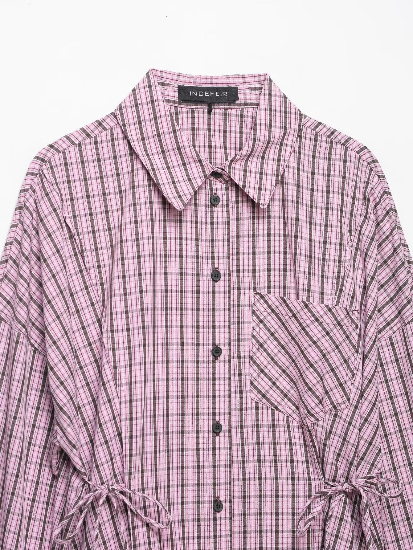 Plaid Long Sleeve Shirt - DippedShop Wholesale - #3315