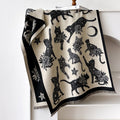 Reversible Cat Moon Scarf - DippedShop Wholesale - #7299