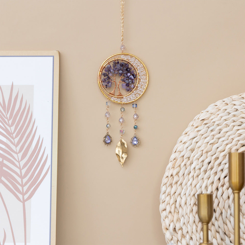 Leaf Crystal Suncatcher - DippedShop Wholesale - #2003