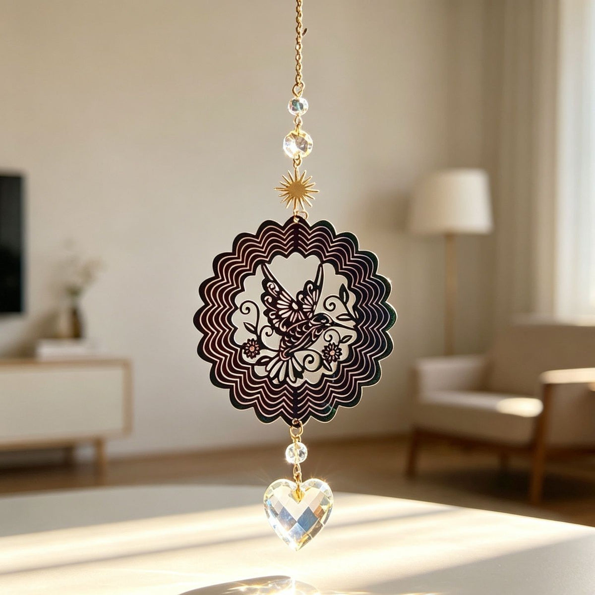 Tree-of-Life 3D Kinetic Metal Wind Spinner 6H7HLS210