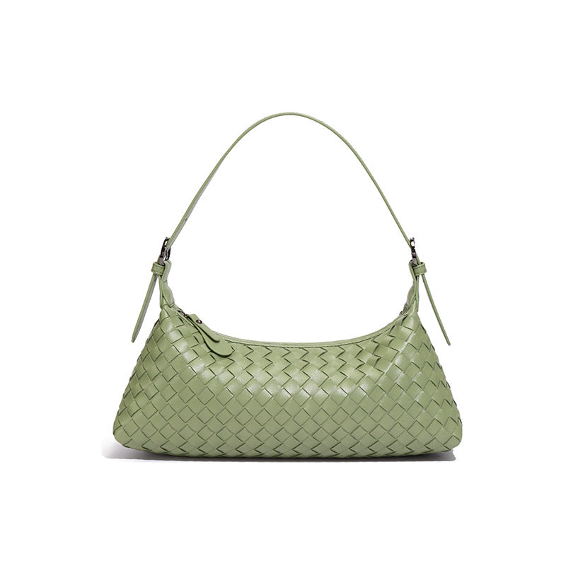 Woven Dumpling Crossbody Bag - DippedShop Wholesale - #9363