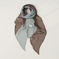 Chic Color Block Polka Dots Silk Scarf 6W6NSI253