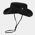 Simple Washed Outdoor Foldable Safari Boonie Hat 8BK6HAT170T