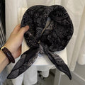 Retro Cashew Print Lightweight Silk Scarf 6W6NSI265