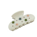 Sweet Colorful 3D Flower Acetate Hair Claw 6W6HCP1273