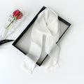 Elegant Thin Ribbon Scarf - DippedShop Wholesale - #6403
