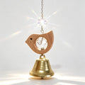 Wooden Bird Crystal Suncatcher - DippedShop Wholesale - #9587