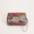 Sequin Embroidery Flower Makeup Bag MK2BLW6C5CO74