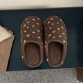 Trendy Polka Dots Soft Plush Indoor Slippers 6W8FSP232