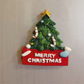 Cute 3D Resin Christmas Tree Fridge Magnet 6H7HBW564
