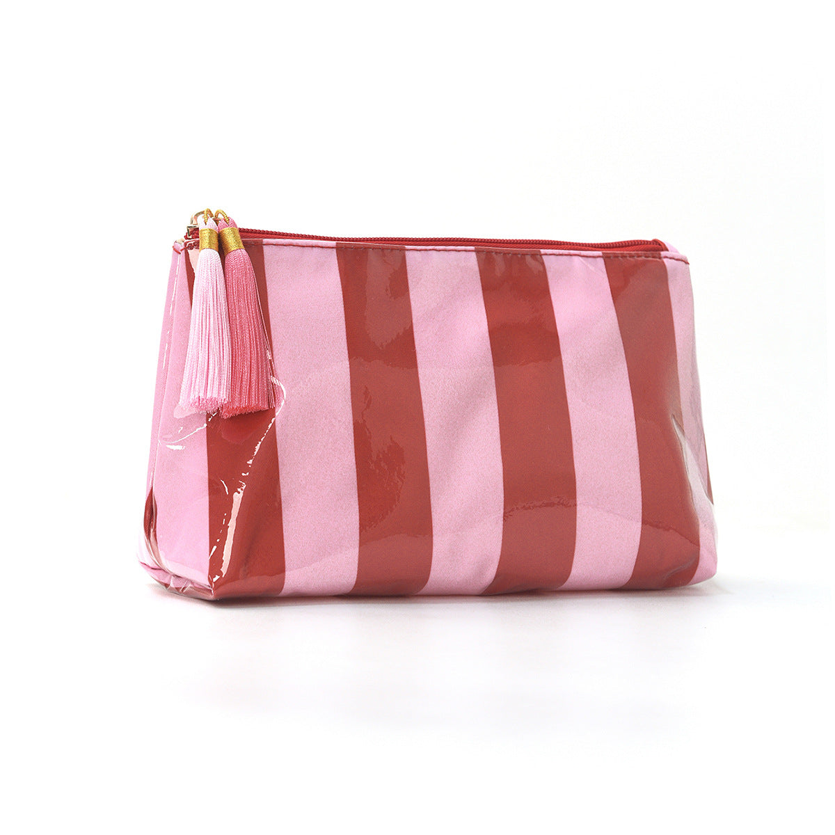 Chic Striped Large Capacity Waterproof Cosmetic Bag MK2BLW6C5CO14