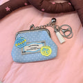 Floral Polka Dot Coin Purse - DippedShop Wholesale - #1763