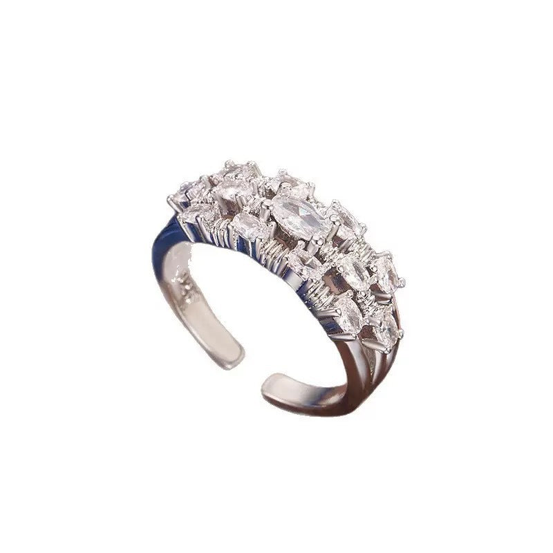 Sparkly Rhinestone Stackable Ring - DippedShop Wholesale - #8083