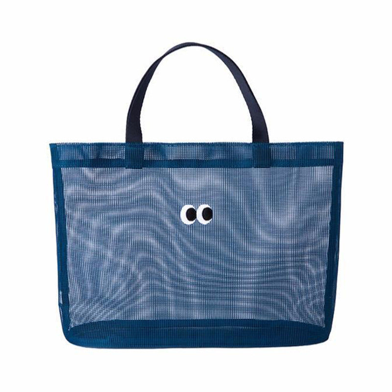 Cute Cartoon Mesh Hollow Out Stroage Bag 8BW6BOB401L