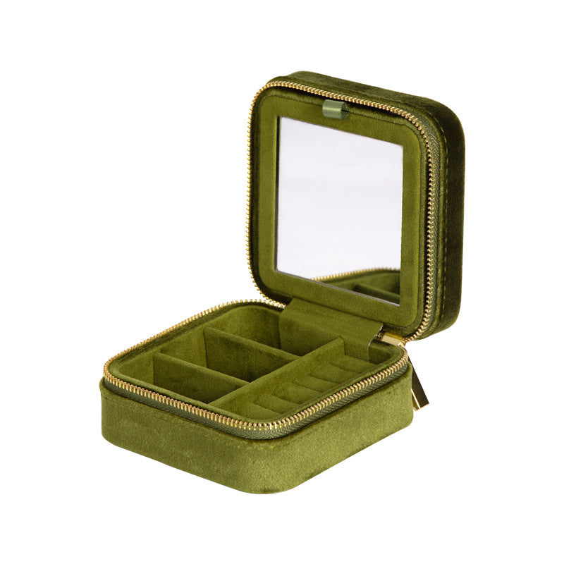 trendy Solid Color Square Jewelry Case 8CW6BOB353L