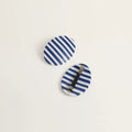 Cute Color Contrast Striped Acetate hair Clip 8AS6HCP321T