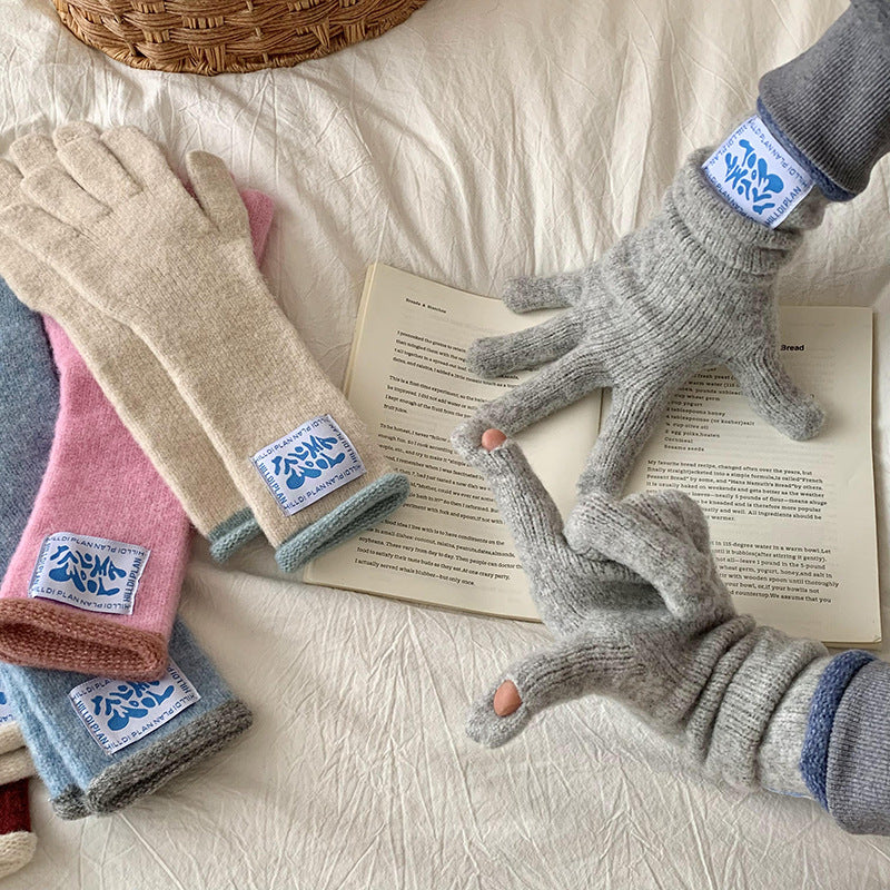 Thermal Knit Winter Gloves - DippedShop Wholesale - #3011