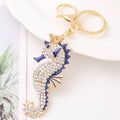 Funny Rhinestones Dolphin Pendant Keychain Bag Charm 6W10BBC632
