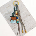 Flower Tassel Beaded Charm - DippedShop Wholesale - #4643