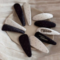 Minimalist Polka Dot Snap Hair Clip 6W6HCP1668