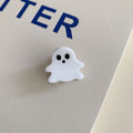 Quirky Halloween Ghost Pumpkin Mini Hair Claw 6W6HCP1322