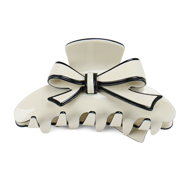 Fashion Bow Knot Large Acetate Hair Claw MK2PPM6W6HCP354
