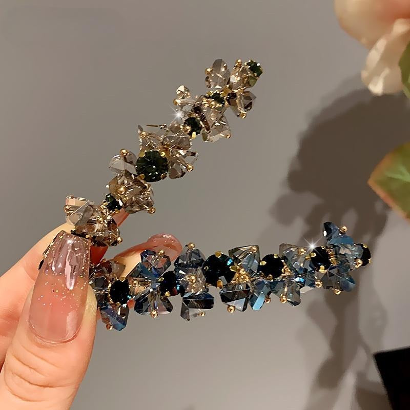 Elegant Handmade Beaded Barrette Hair Clip DP25E4001