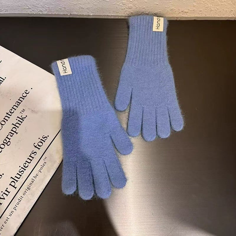 Faux Fur Touchscreen Gloves - DippedShop Wholesale - #8867