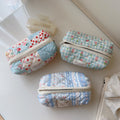 Quilted Cotton Toast-shaped Storage Bag MK2BLW6C5CO67
