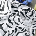 Zebra Print Sleepwear Set - DippedShop Wholesale - #9523