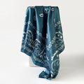 Minimalist Paisley Versatile Square Scarf MK2BW6W6NSI27