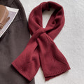 Diamond Fastened Knit Scarf - DippedShop Wholesale - #2387