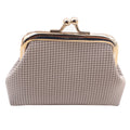 Cute Mini Plaid Coin Purse Wal - DippedShop Wholesale - #5731