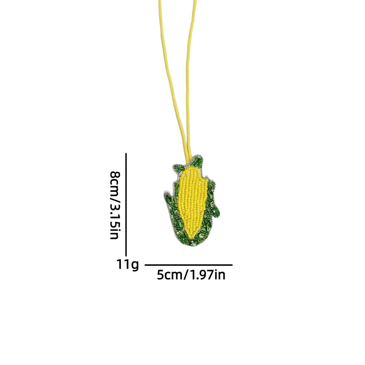 Fresh Handmade Beads Cherry Pendant Bag Charm 6W10BBC801