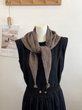 Knit Triangle Scarf - DippedShop Wholesale - #0787