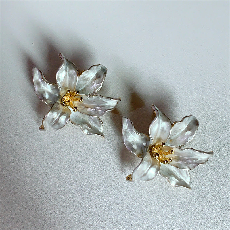 Trendy Exaggerated Enamel Tuli - DippedShop Wholesale - #9747