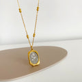 Rose Titanium Necklace - DippedShop Wholesale - #0291