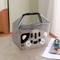 Cute Print Mesh Waterproof Portable Storage Bag 8BW6BOB92T