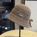 Fuzzy Knit Bucket Hat - DippedShop Wholesale - #0291