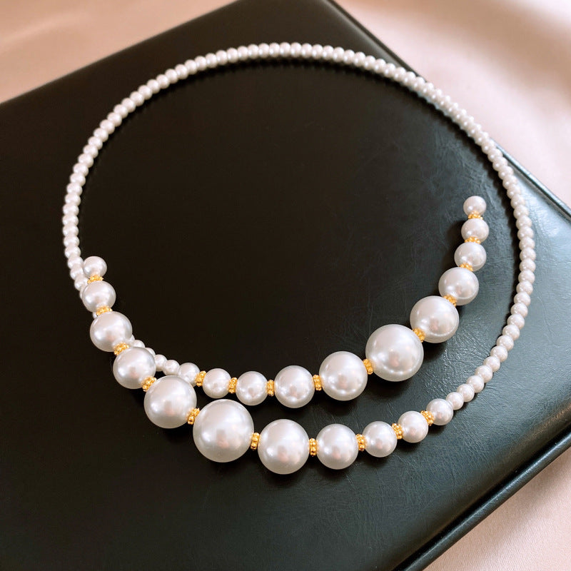 Vintage Freshwater Pearl Open Bracelet 6W6JBR697