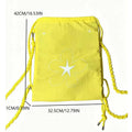 Casual Star Print Drawstring Backpack 6S10BBG1426