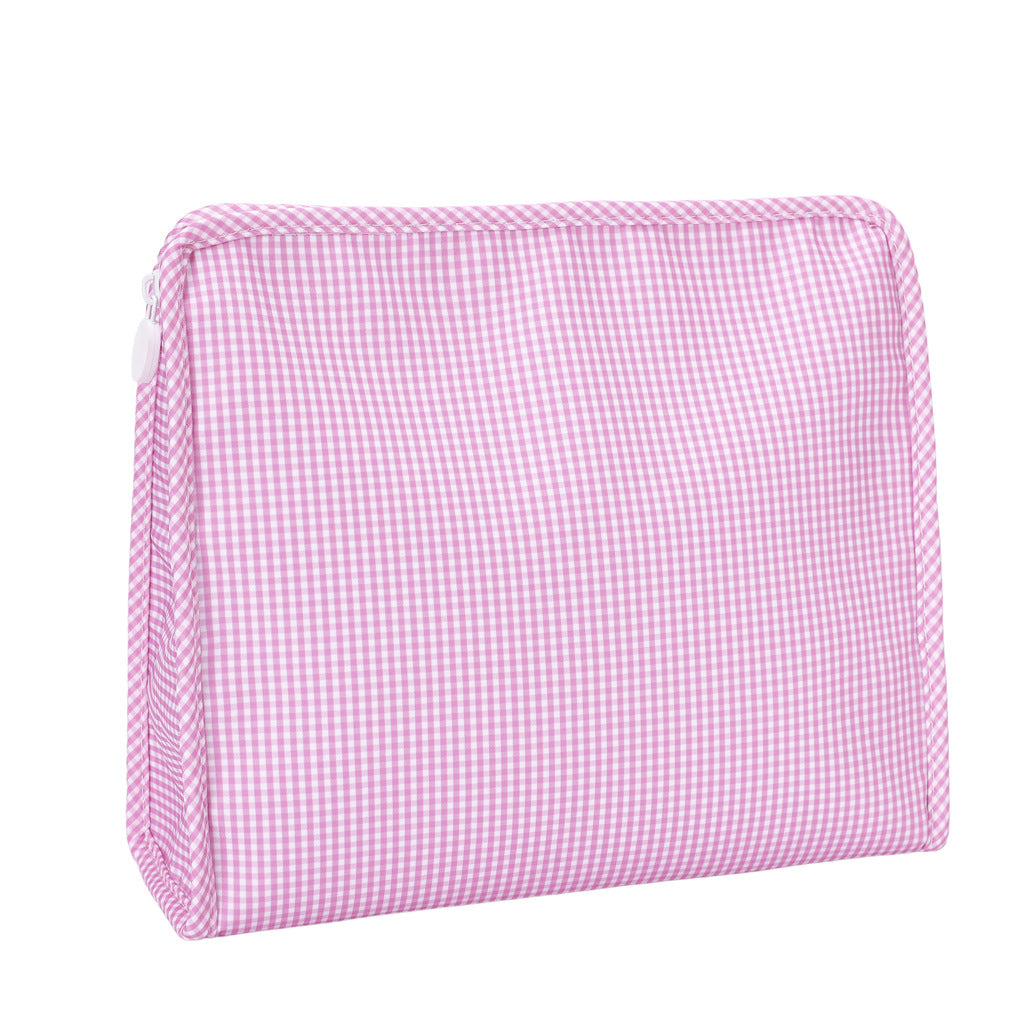 Minimalist Plaid Pattern Large Capacity Cosmetic Bag 6C5CO279