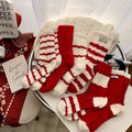 Winter Striped Soft Socks - DippedShop Wholesale - #6291