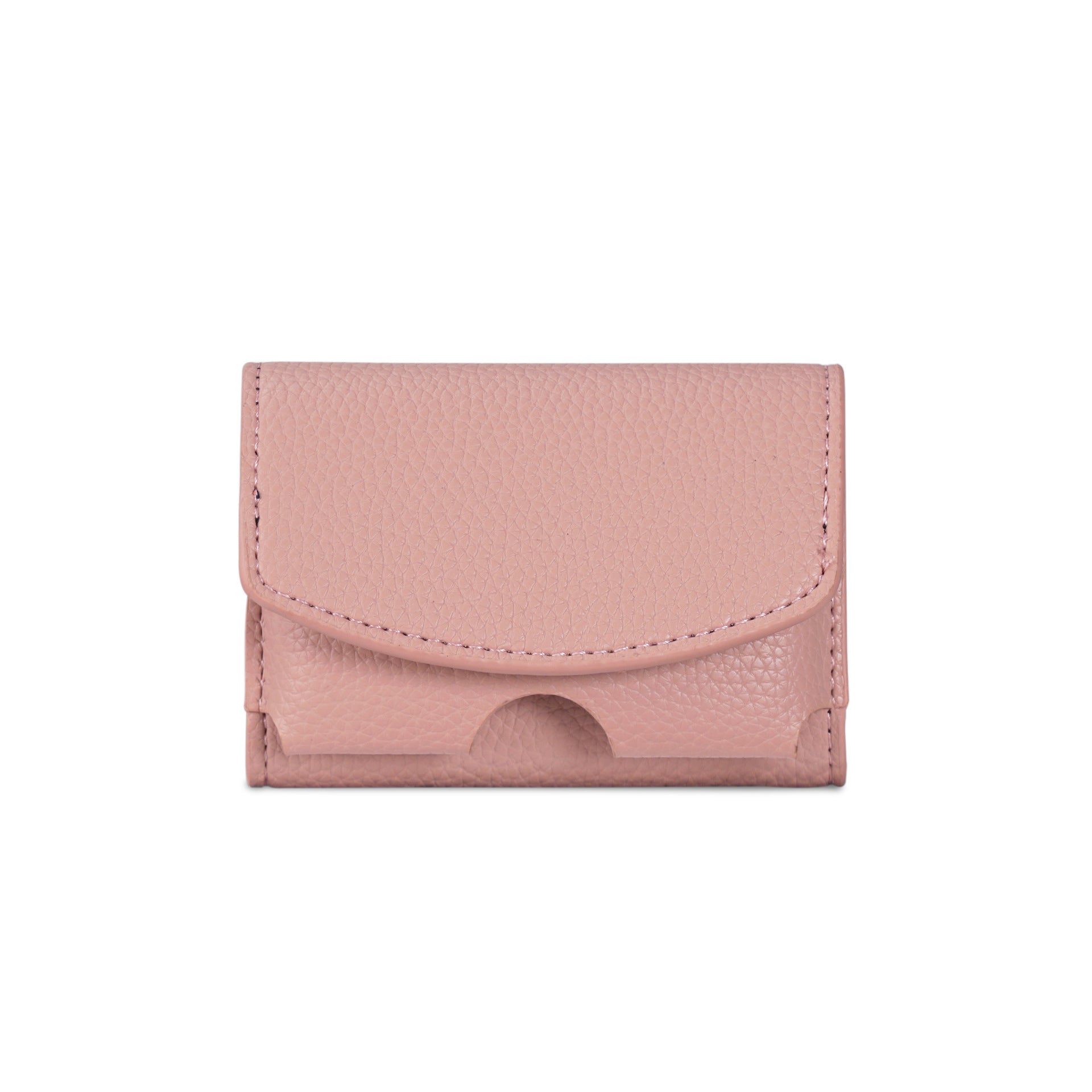 Minimalist Solid Color PU Coin Purse Wallet 6S10BWB144