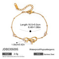Minimalist Stainless Zircon Bracelet - DippedShop Wholesale - #6211